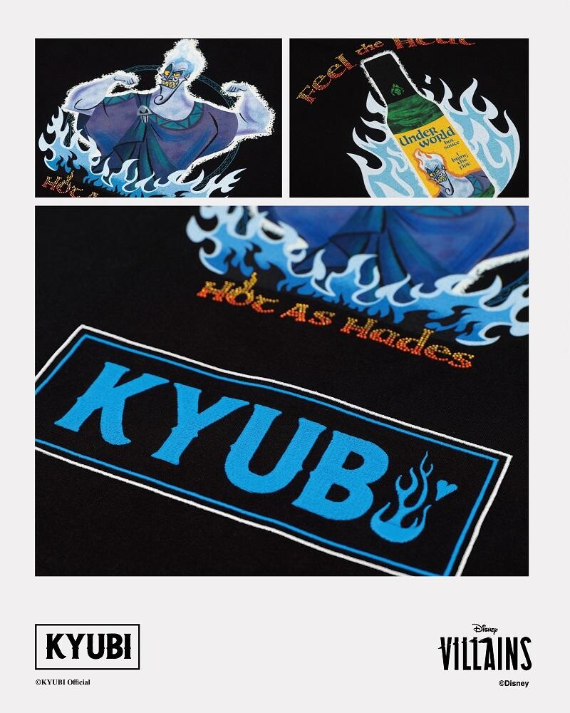 「KYUBI」Hot As Hades Rhinestone Cotton Vest HK$550